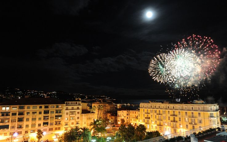 I fuochi d'artificio a Palermo, da tg24.sky.it